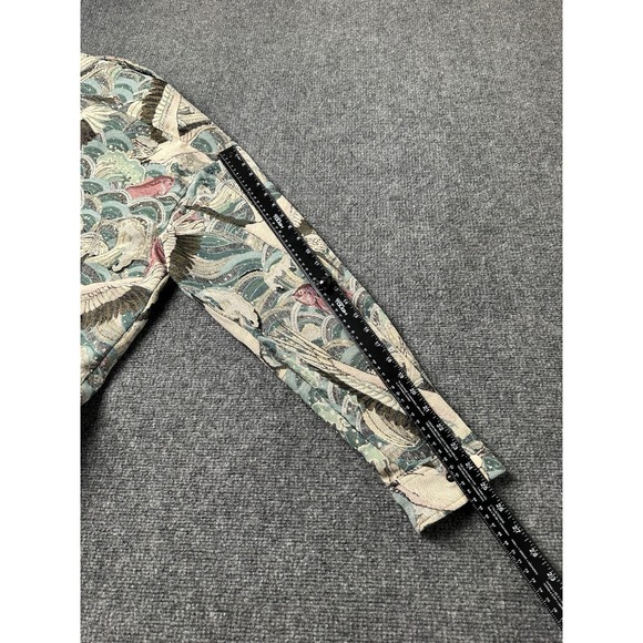 Mens Maison Article Bird Wave Pattern Jacket Pants Matching Set, Size L - Picture 11 of 13